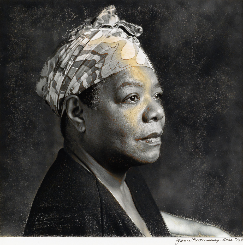 JEANNE MOUTOUSSAMY-ASHE (1951 -   ) Maya Angelou.